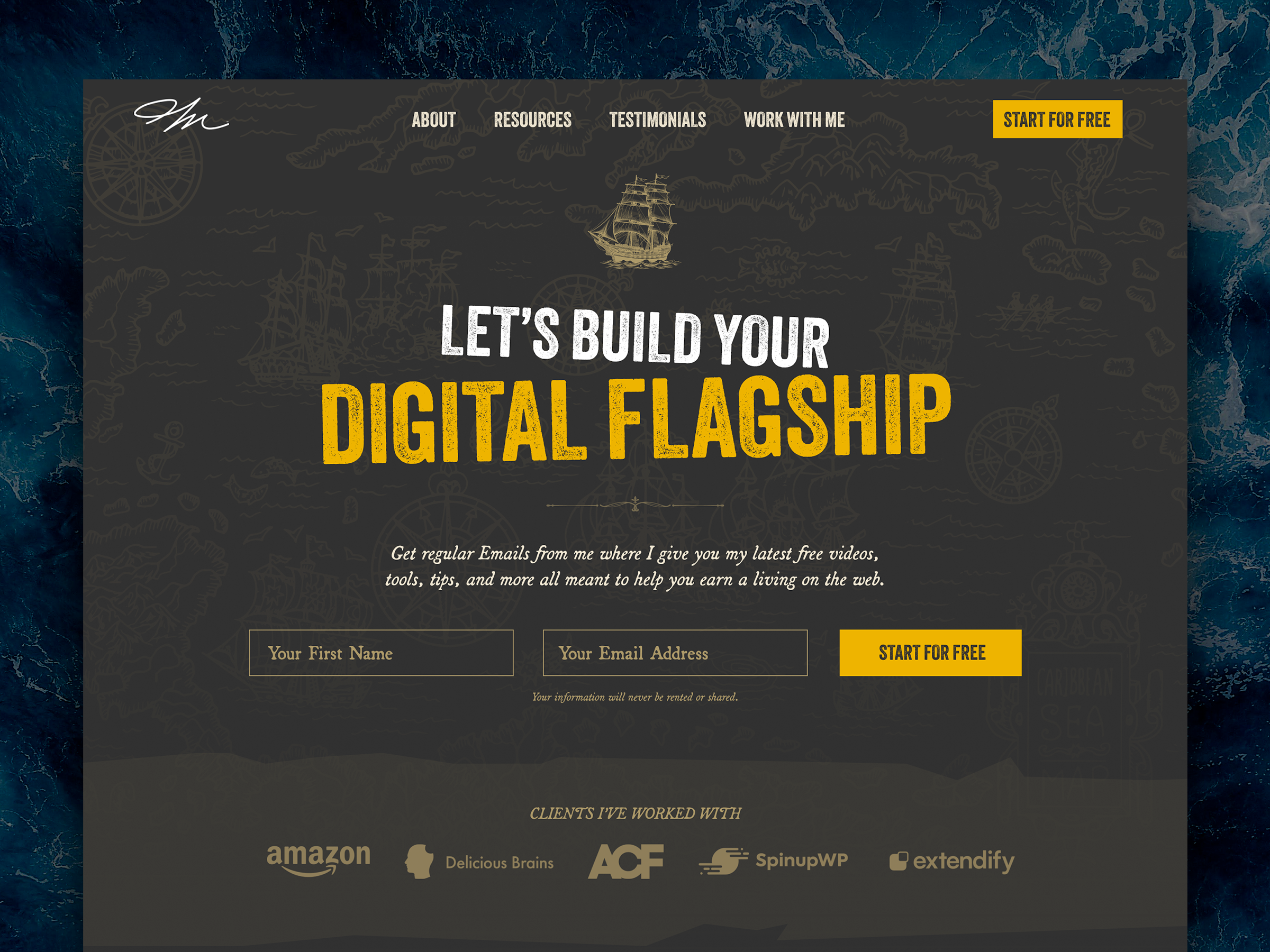 Thomas McGee Co Site UI/UX Design